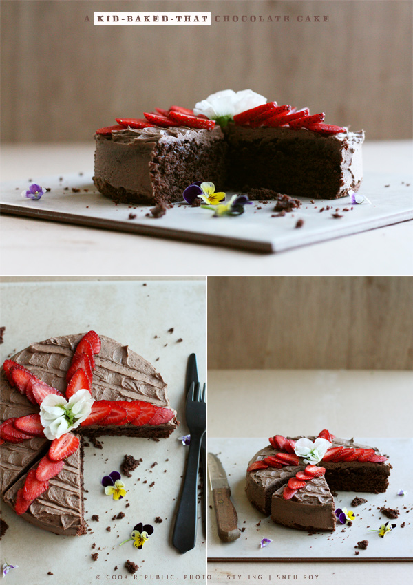 Healthy Chocolate Cake (Lower Sugar and Vegan)