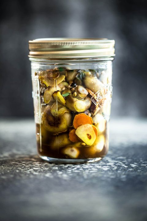 Turmeric Mushroom Pickle - Cook Republic