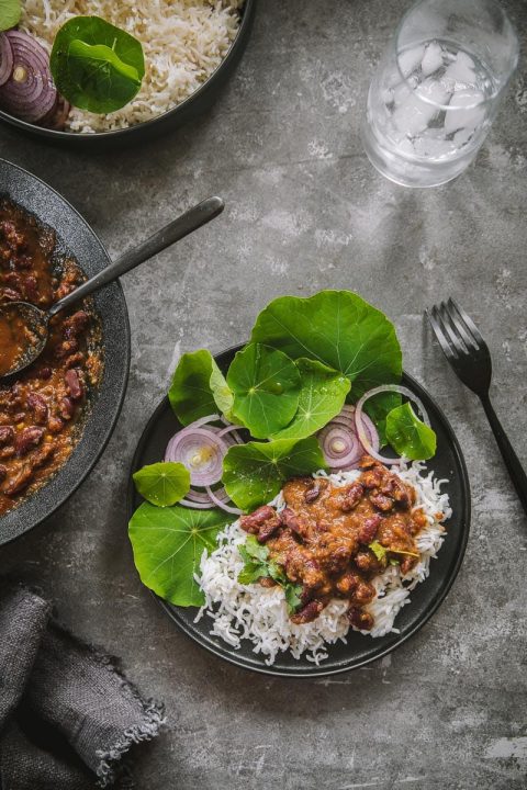 Vegan Rajma Masala (Red Kidney Bean Curry) - Cook Republic