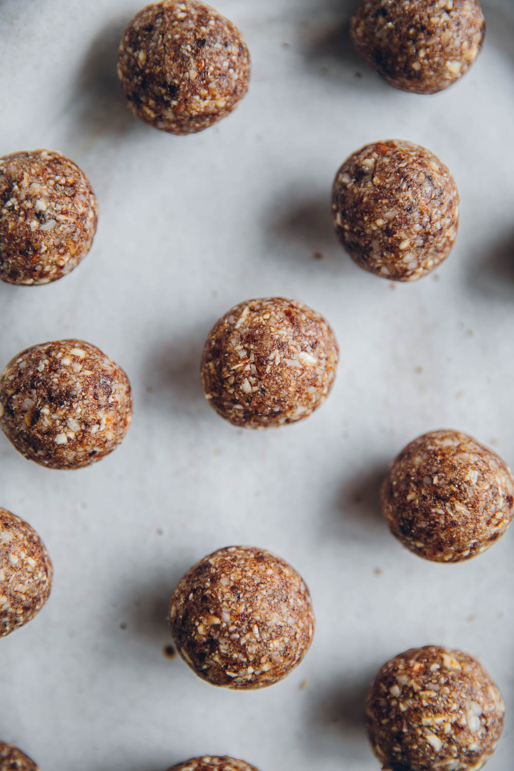 Caramel Protein Balls - Crunchy, Chewy, Vegan and Sugar Free